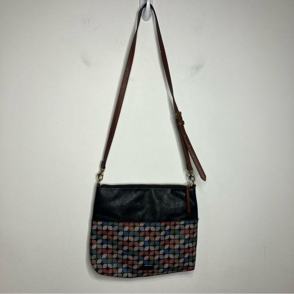 Fossil Fiona large crossbody bag multicolored - Picture 7 of 13